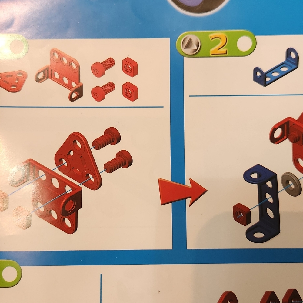 Meccano 2010 Vintage 3 In 1 STEM Build Set - Picture 6 of 16